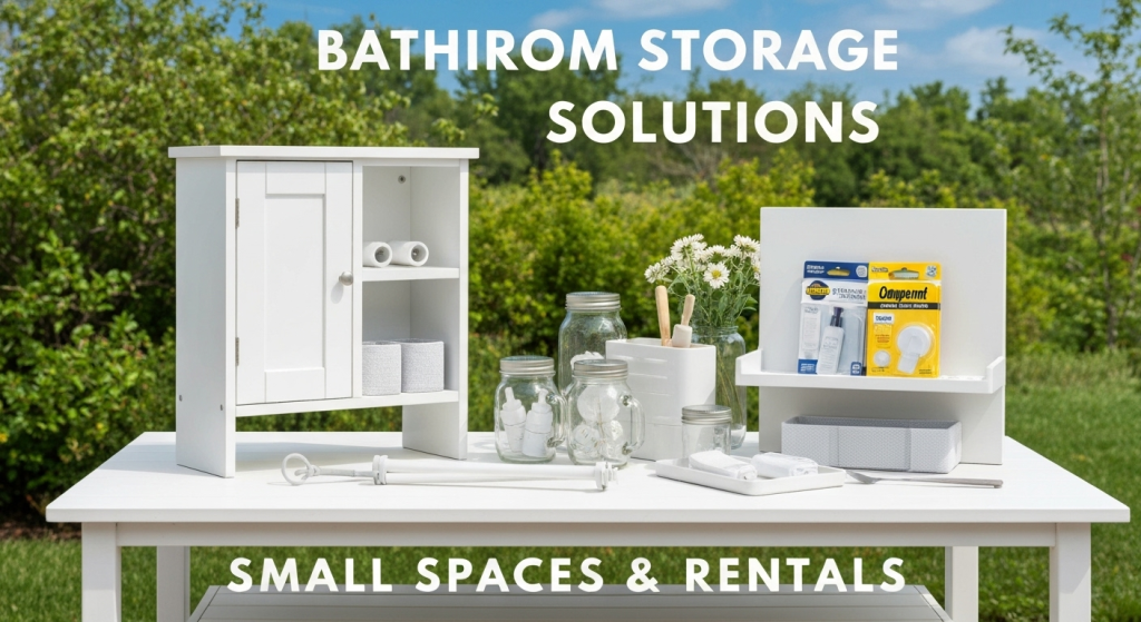 Smart Bathroom Storage Solutions That Actually Work in Small Spaces