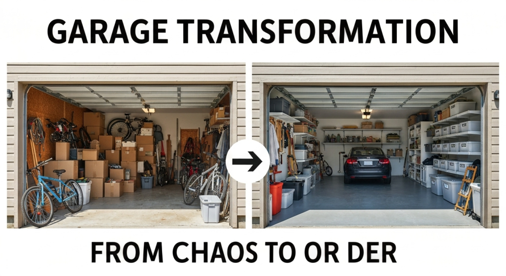 How to Transform Your Cluttered Garage Into an Organized, Functional Space That Actually Works