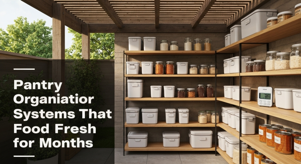 Pantry Organization Systems That Actually Keep Your Food Fresh for Months