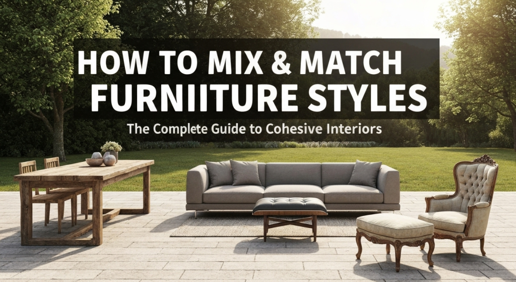How to Mix and Match Furniture Styles Like a Professional Designer