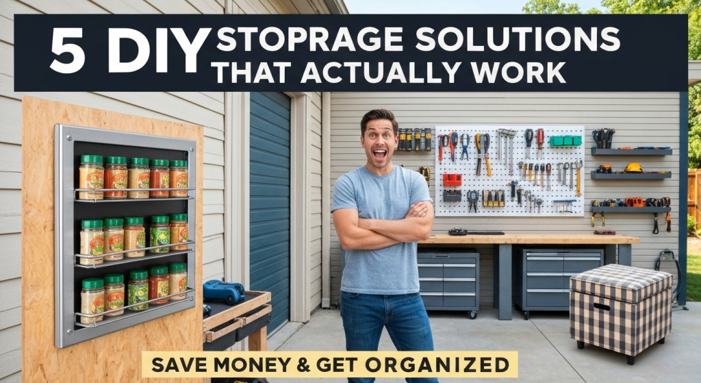 DIY Storage Solutions That Actually Work (And Won’t Break Your Budget)